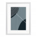Wissellijst Hout Wit 20x28 cm - Art Print en Passe Partout