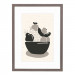 Wissellijst Vergrijsd 20x28 cm - Art Print en Passe Partout