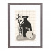 Wissellijst Vergrijsd Breed 60x80 cm - Art Print en Passe Partout