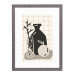 Wissellijst Vergrijsd Breed A4 - Art Print en Passe Partout