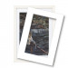 Wissellijst met passe partout 70x100cm hout wit 