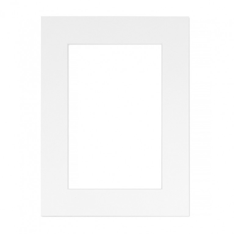 Passe Partout Wit 30x40 cm - Uitsnede 19x29 cm - Voorkant