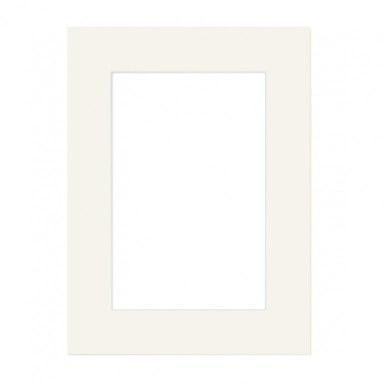 Passe Partout Gebroken Wit 30x40 cm - Uitsnede 19x29 cm - Voorkant