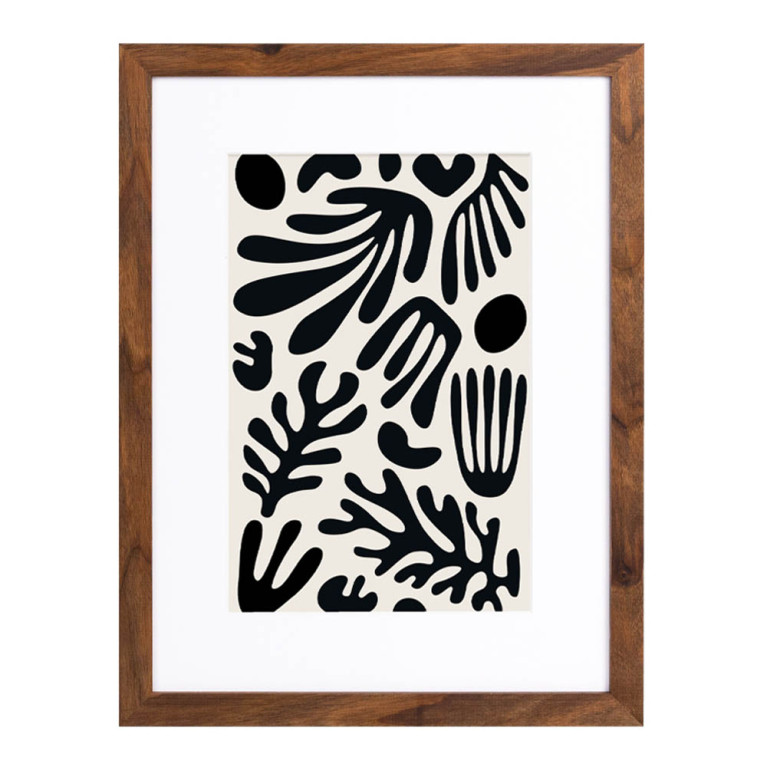 Vintlux Fotolijst Vesterby Thin - Walnoten - Eiken Ongelakt 40x60 cm