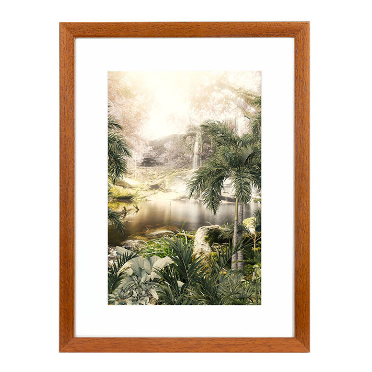 Wissellijst Beuken 50x60 cm - Art Print en Passe Partout