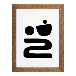 Vintlux Fotolijst Vesterby Massive - Eiken Donker 30x40 cm 