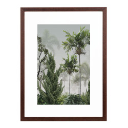 Wissellijst Teak 50x70 cm - Art Print en Passe Partout