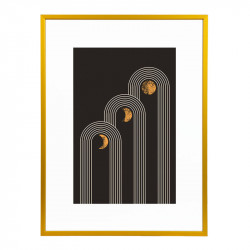 Wissellijst Goud 60x80 cm - Art Print en Passe Partout