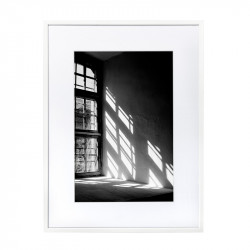 Wissellijst 70x100cm Wit met print