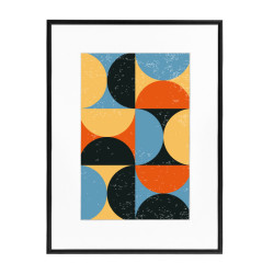 Wissellijst Aluminium Mat Zwart 30x40 cm - Art Print en Passe Partout