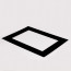 Passe Partout Zwart 60x80 cm - Liggend