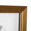 Fotolijst Transparant Goud A4 - detail 2