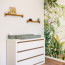 Foto Wandplank Eikenhout Naturel 80 cm - Sfeer babykamer