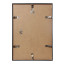 Vintlux Wissellijst Lundby Ultra Thin - Aluminium Zwart 30x40 cm - achterkant