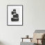 Vintlux Fotolijst Vesterby Ultra Thin - Eiken Zwart 30x40 cm - Sfeer