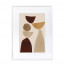 Wissellijst 60x80cm Wit met print
