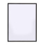 Wissellijst Aluminium Mat Zwart 30x40 cm - Leeg