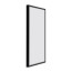Wissellijst Aluminium Mat Zwart 56x71 cm - Schuin Leeg