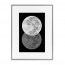Wissellijst A3 Zilver met print