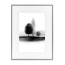 Wissellijst 62x93cm Zilver met print