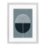 Wissellijst Hout Wit Breed A4 - Art Print en Passe Partout