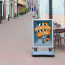 Stoepbord Premium Zilver A0 Sfeer