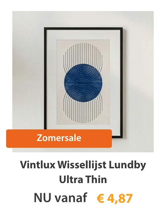 Bekijk Wissellijsten zwart in de aanbieding bij Signerie