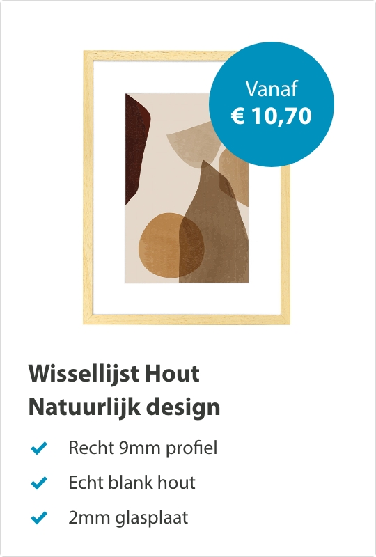 Wissellijst Hout